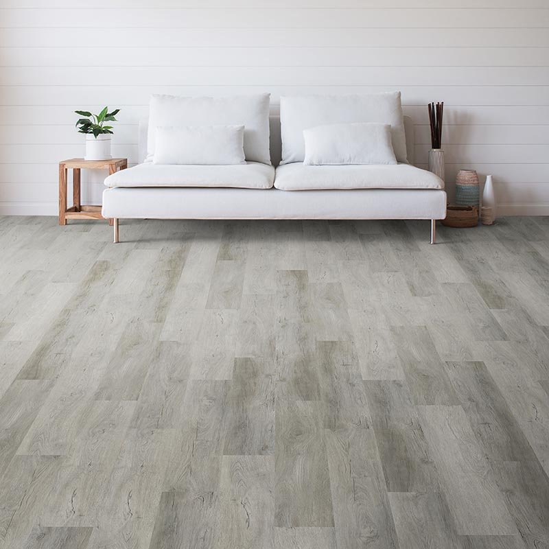 Living Room Gray Luxury Vinyl Plank - Lexington Paint & Flooring in Lexington, SC