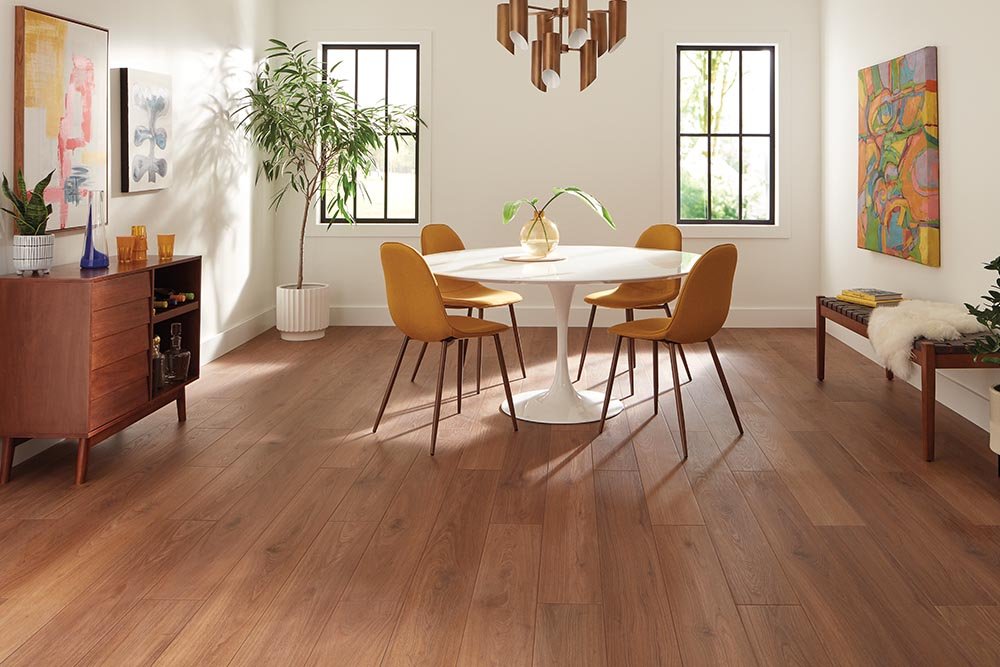 Dining Room Luxury Vinyl Plank LVP -  Lexington Paint & Flooring in Lexington, SC